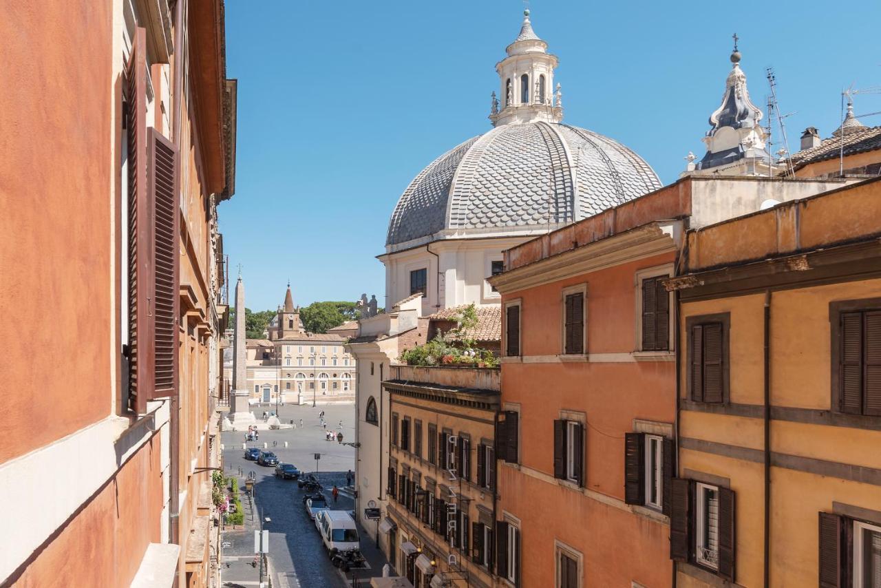 Piazza Del Popolo Apartment With View Rom Exterior foto